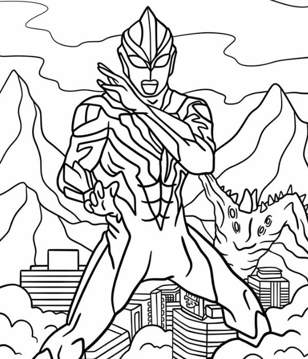 tô màu siêu nhân điện quang 20