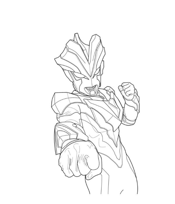 tô màu siêu nhân điện quang 25