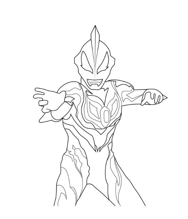 tô màu siêu nhân điện quang 26