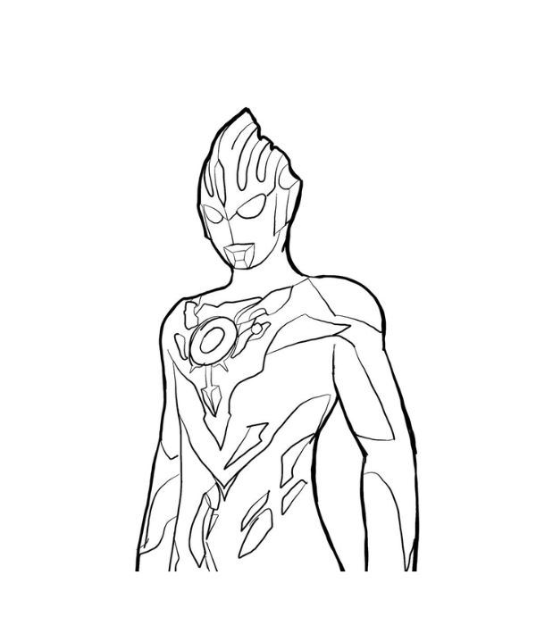 tô màu siêu nhân điện quang 27