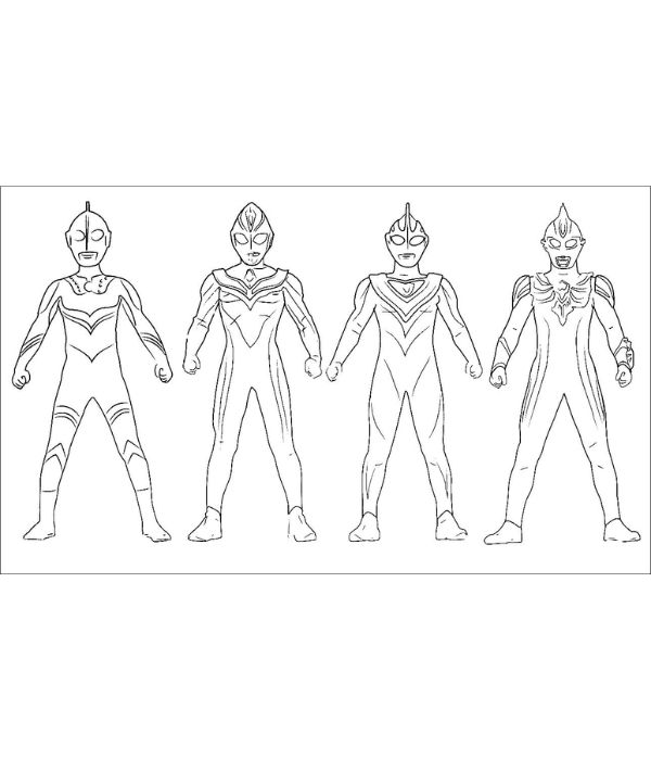 tô màu siêu nhân điện quang 3