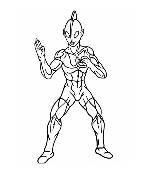 tô màu siêu nhân điện quang 32