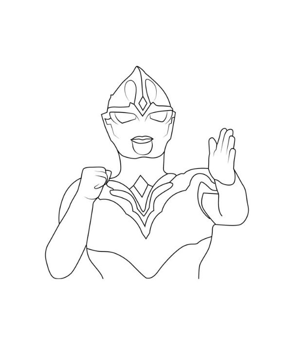 tô màu siêu nhân điện quang 36