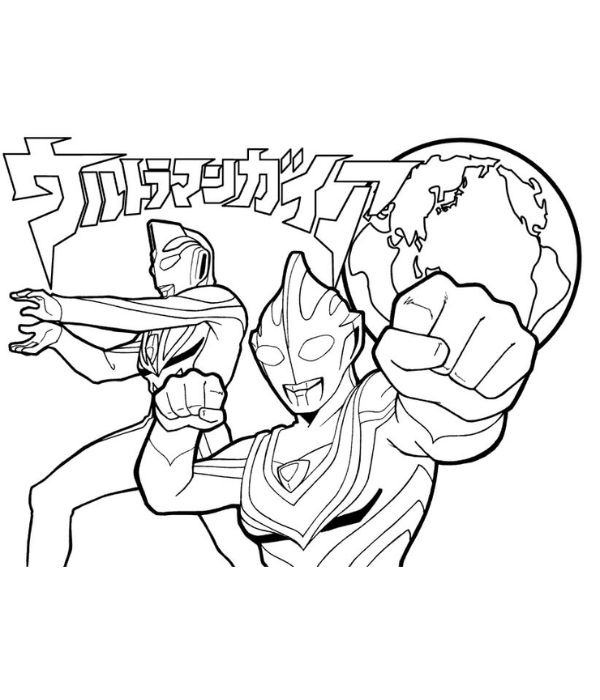 tô màu siêu nhân điện quang 6