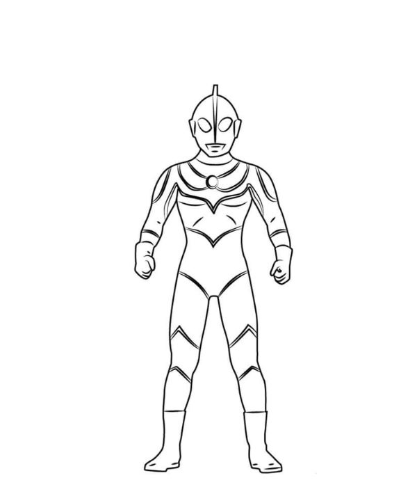 tô màu siêu nhân điện quang 7