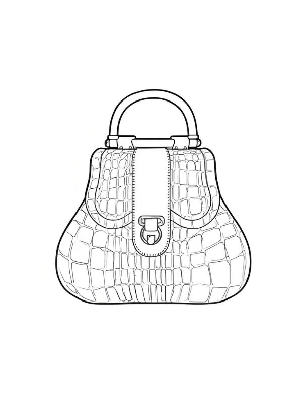 tô màu túi xách 12