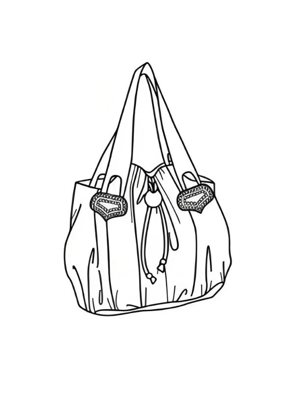 tô màu túi xách 15