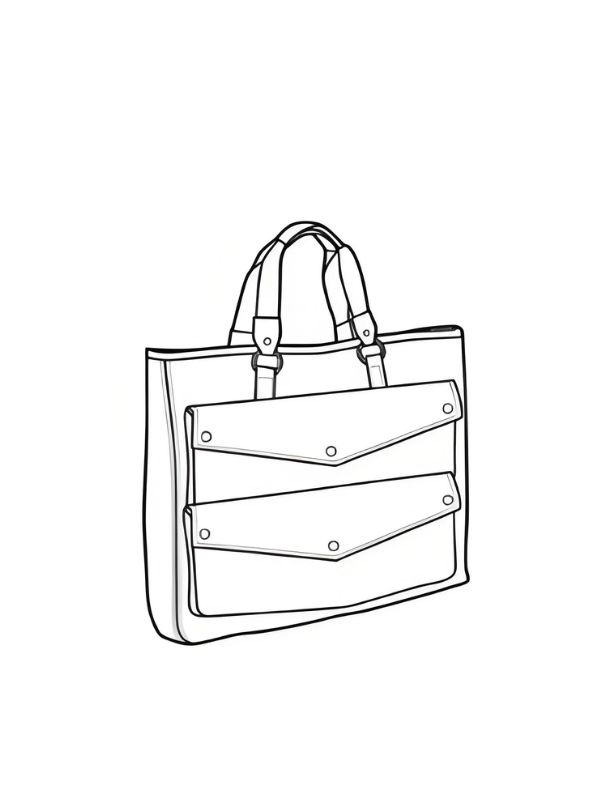 tô màu túi xách 20