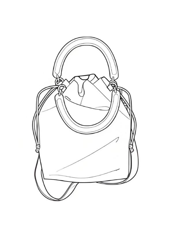 tô màu túi xách 32