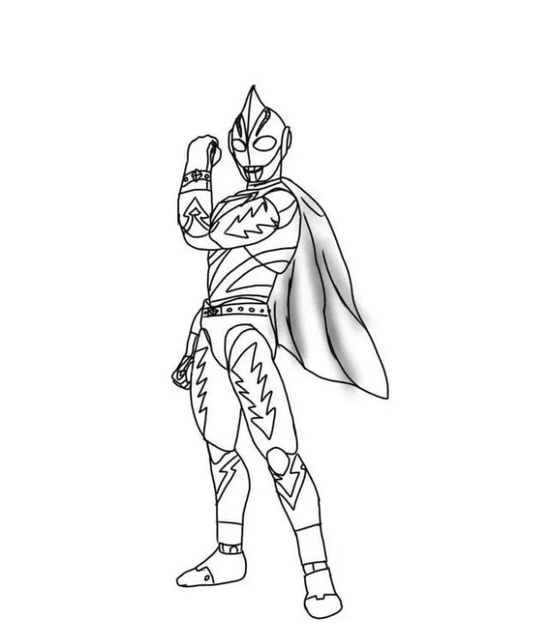 tô màu ultraman 10