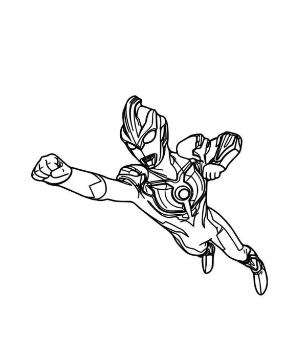 tô màu ultraman 13