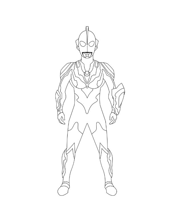 tô màu ultraman 14