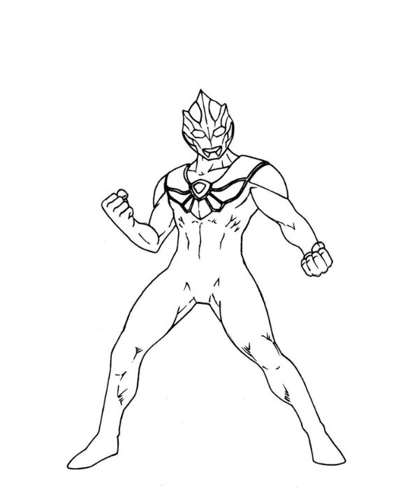 tô màu ultraman 15