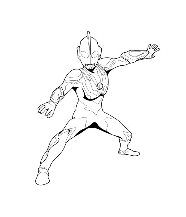 tô màu ultraman 32