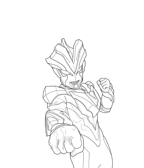 tô màu ultraman 33