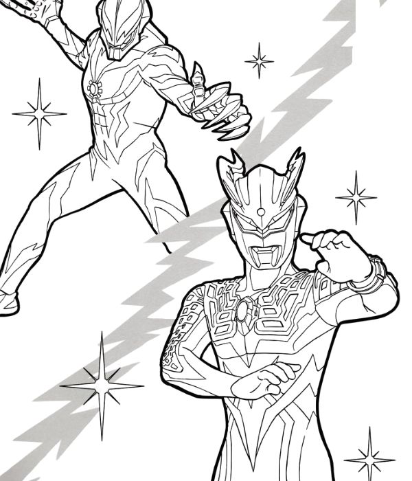 tô màu ultraman 4