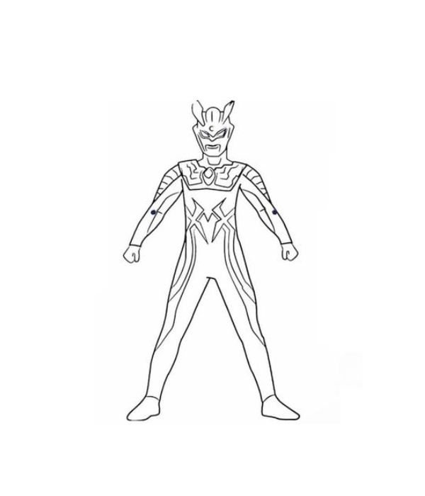 tô màu ultraman 9
