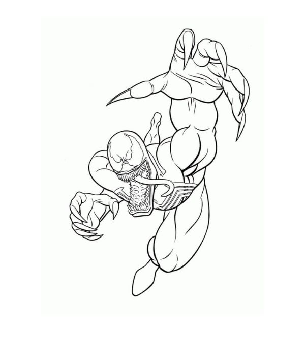 tô màu venom 10