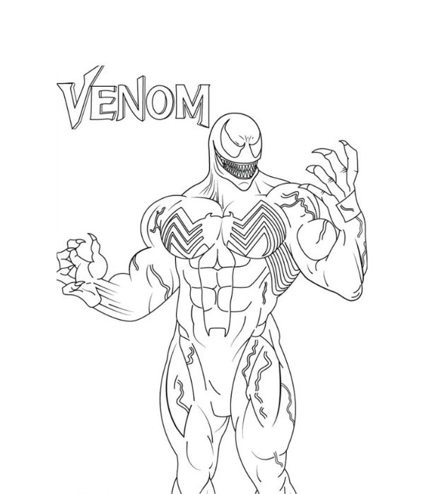 tô màu venom 23
