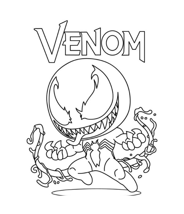 tô màu venom 25