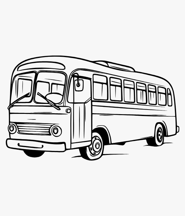 tô màu xe bu