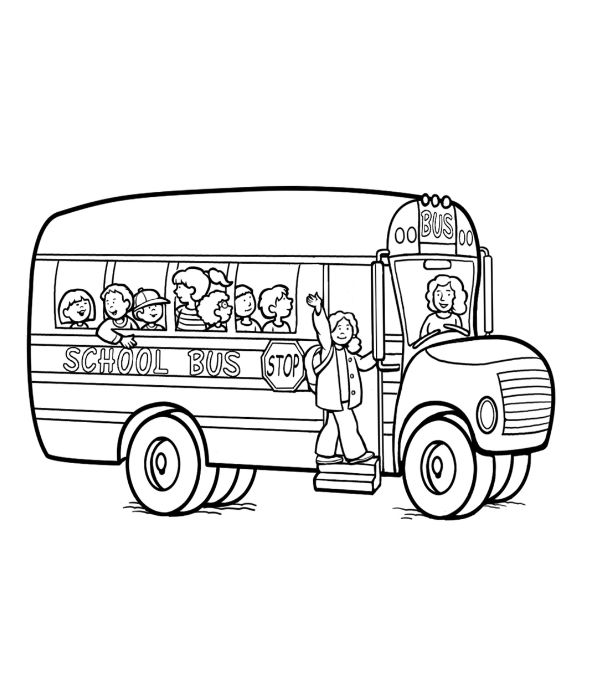 tô màu xe khách 11