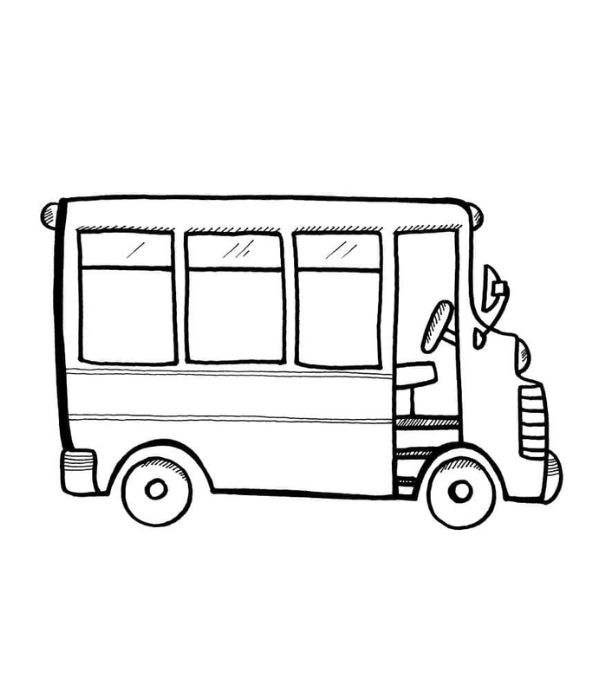 tô màu xe khách 18