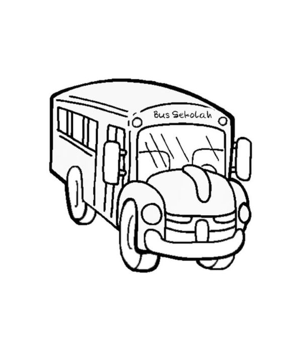 tô màu xe khách 25
