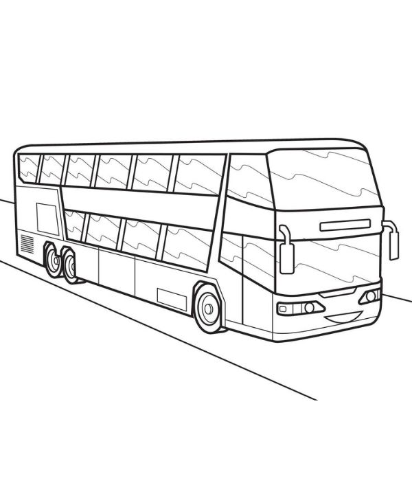 tô màu xe khách 34