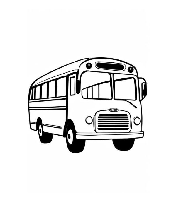 tô màu xe khách 6