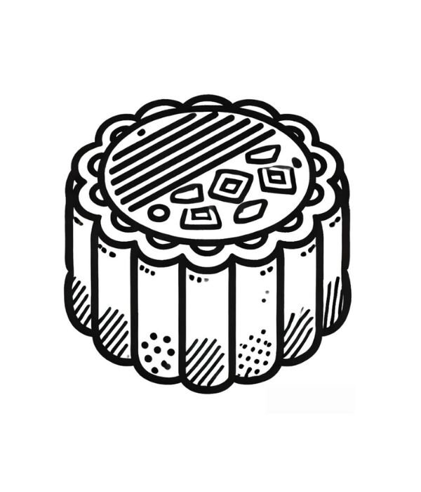 tranh bánh trung thu tô màu 11