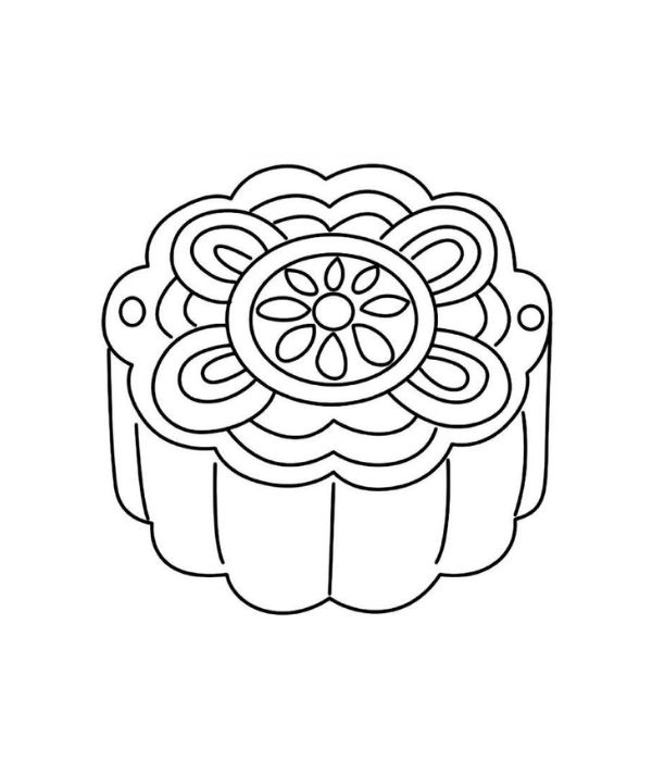 tranh bánh trung thu tô màu 16