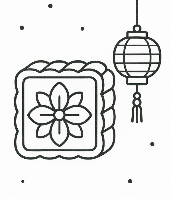 tranh bánh trung thu tô màu 29