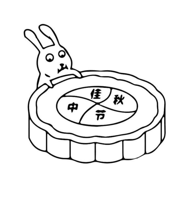tranh bánh trung thu tô màu 5