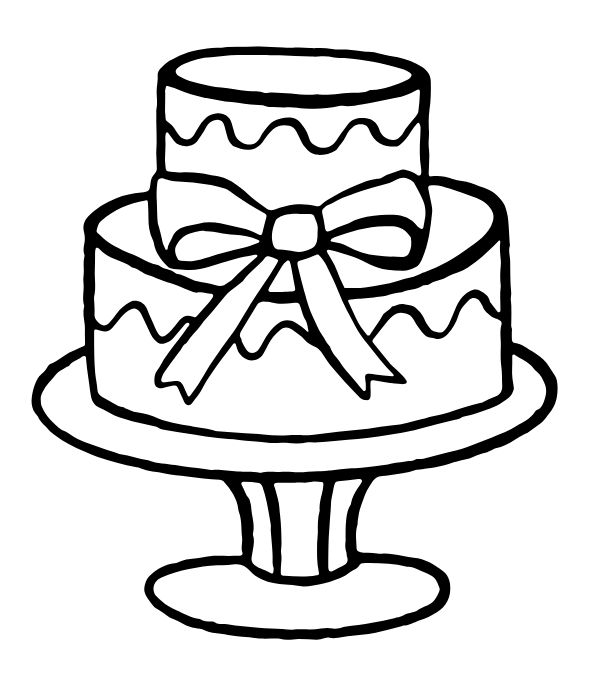 tranh tô màu bánh kem 22