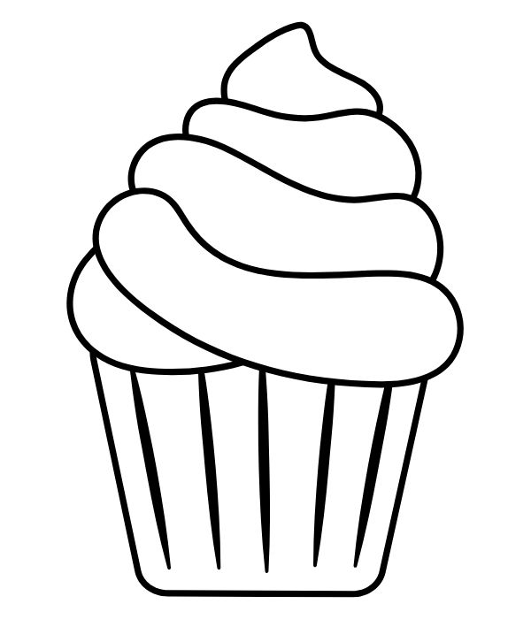 tranh tô màu bánh kem 3