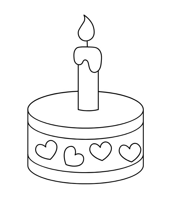 tranh tô màu bánh kem 30