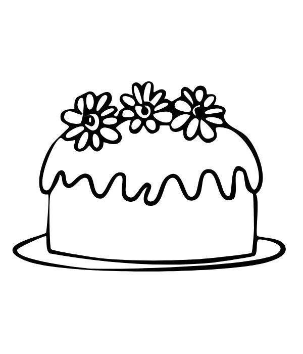 tranh tô màu bánh kem 35