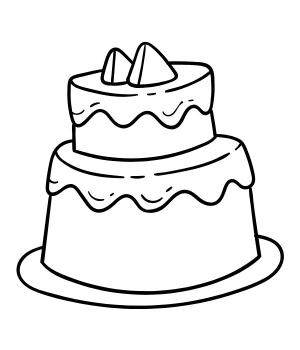 tranh tô màu bánh kem 37