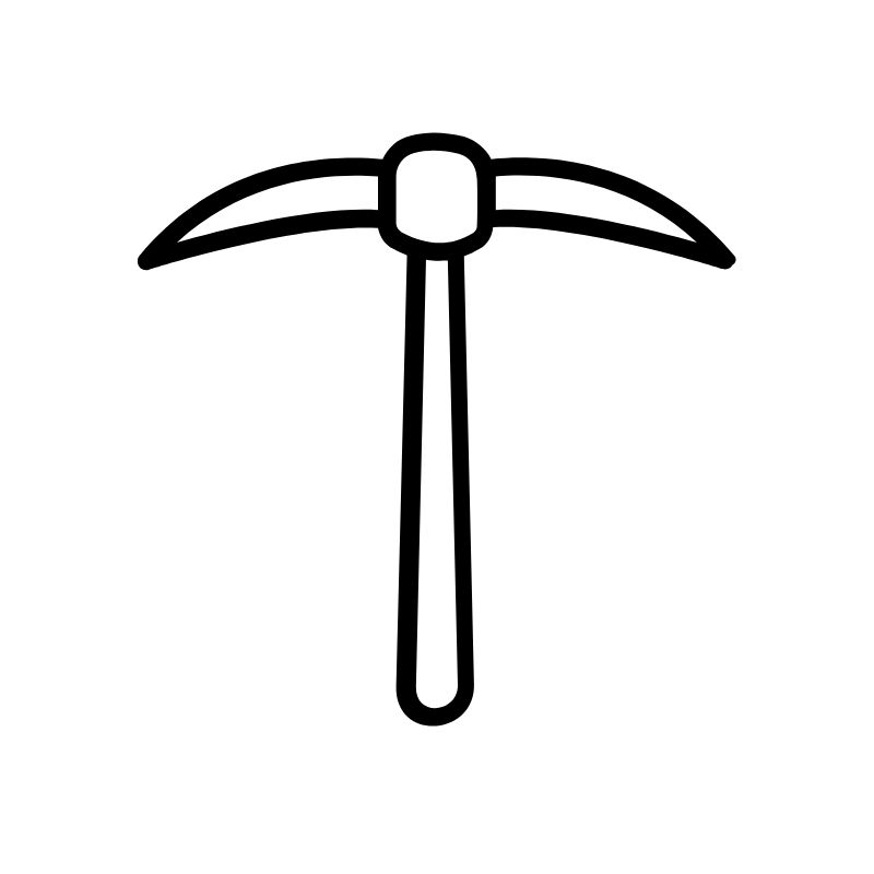 tranh tô màu cái cuốc 15