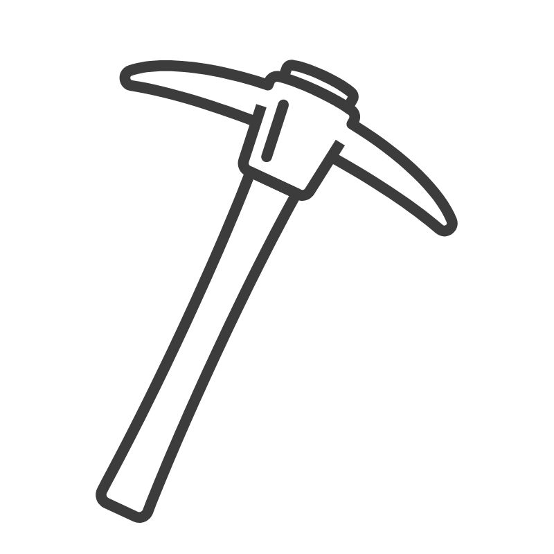 tranh tô màu cái cuốc 16