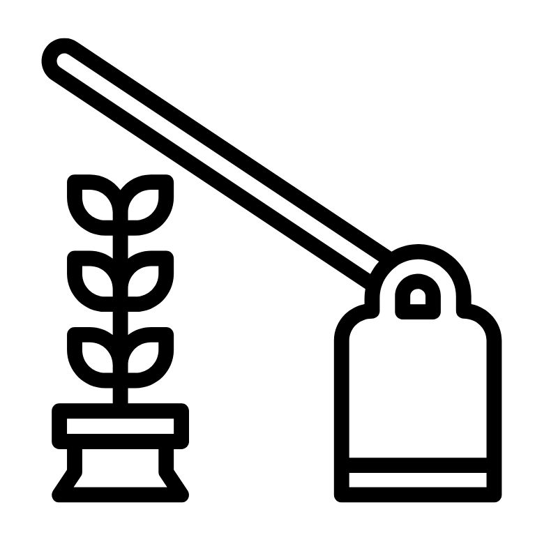 tranh tô màu cái cuốc 2