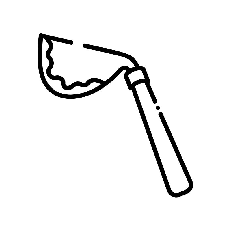 tranh tô màu cái cuốc 24