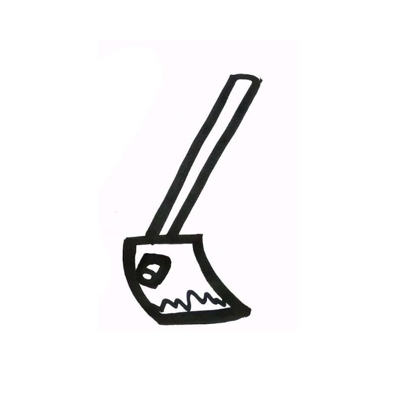 tranh tô màu cái cuốc 33