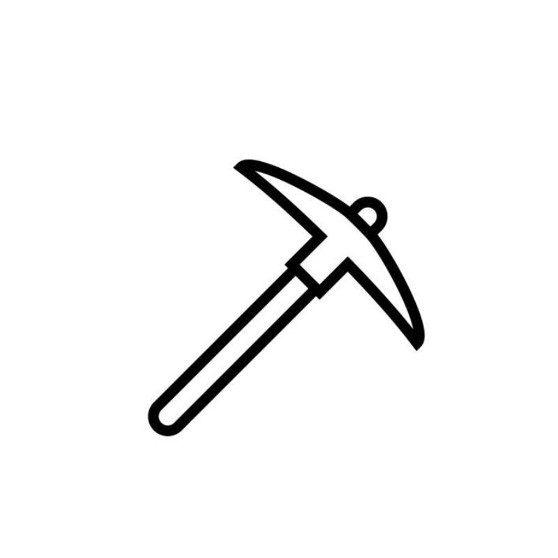 tranh tô màu cái cuốc 5