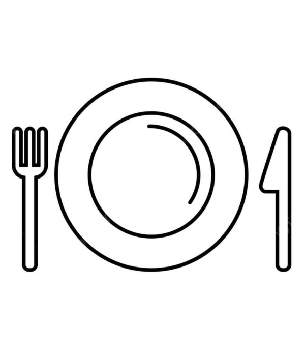 tranh tô màu cái đĩa 17