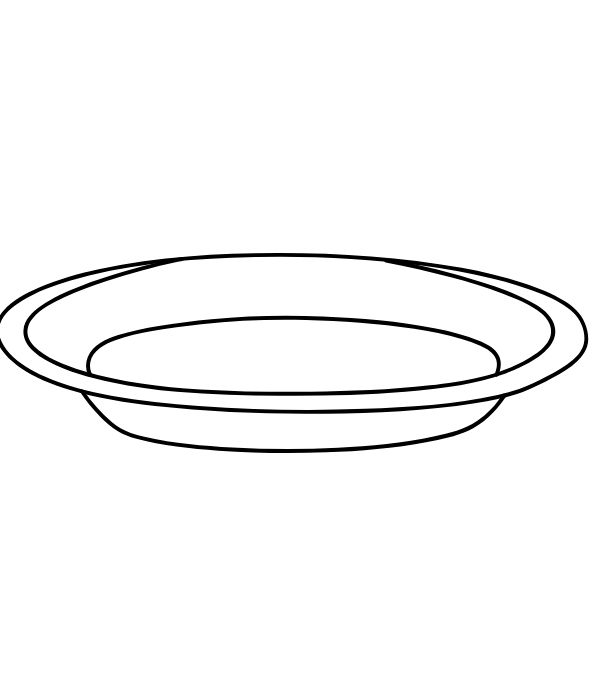 tranh tô màu cái đĩa 22