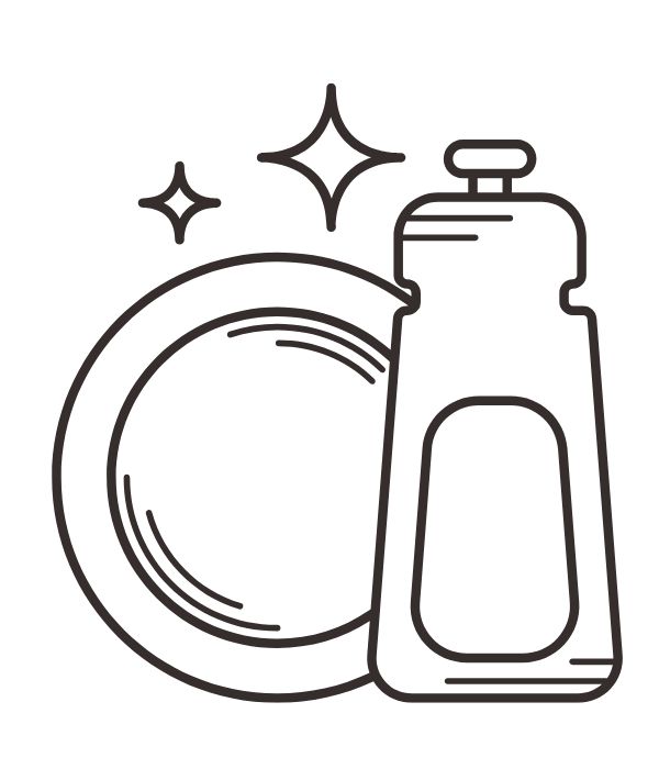 tranh tô màu cái đĩa 23