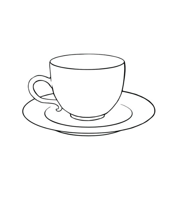 tranh tô màu cái đĩa 24