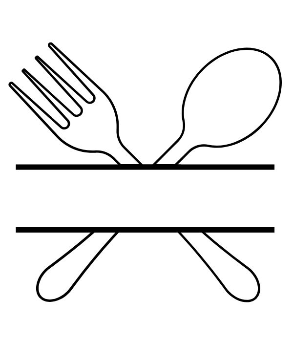 tranh tô màu cái thìa 17